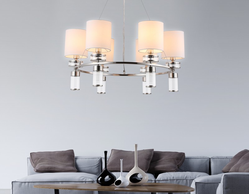 Подвесная люстра с абажурами Ambrella Light LH71291
