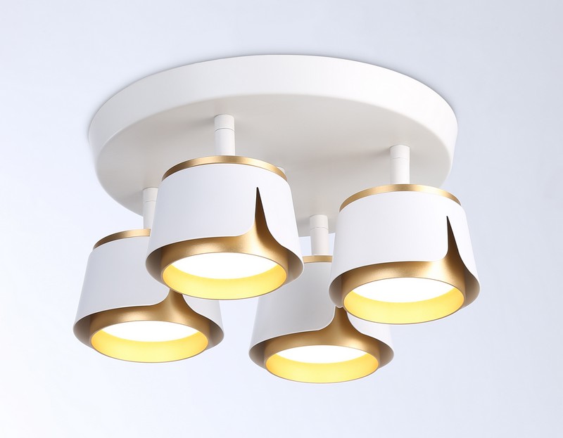 Настенно-потолочный поворотный спот со сменной лампой GX53 Ambrella Light TN71241 Настенно-потолочный поворотный спот со сменной лампой GX53 Ambrella Light TN71241