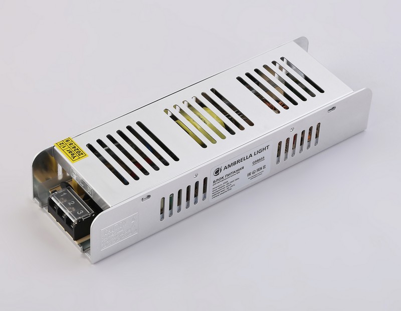Блок питания с EMC для светодиодной ленты 12V 250W 20,8A IP20 185-260V 223*67*40 GS8655 Ambrella Light GS8655 Блок питания с EMC для светодиодной ленты 12V 250W 20,8A IP20 185-260V 223*67*40 GS8655 Ambrella Light GS8655