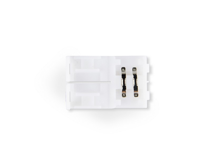 Соединитель прямой для светодиодной ленты 2835 12/24V (2 конт.) GS6001 (10шт) Ambrella Light GS6001