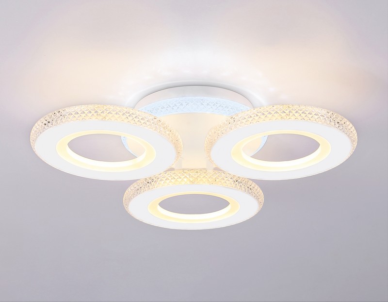 Потолочный светодиодный светильник с пультом Ambrella Light FA8866
