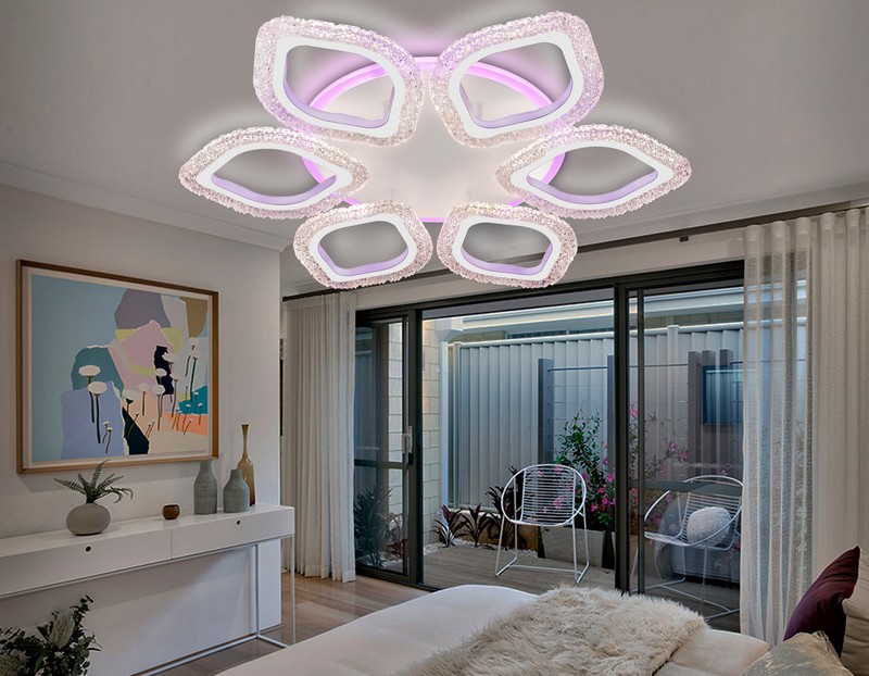 Потолочный светодиодный светильник с пультом Ambrella Light FA4503 Потолочный светодиодный светильник с пультом Ambrella Light FA4503