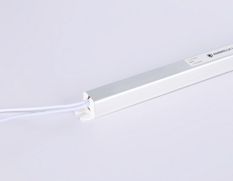Блок питания ультратонкий для светодиодной ленты 12V 100W 8.3A IP20 185-260V 372*18*18 GS8607 Ambrella Light GS8607 Блок питания ультратонкий для светодиодной ленты 12V 100W 8.3A IP20 185-260V 372*18*18 GS8607 Ambrella Light GS8607