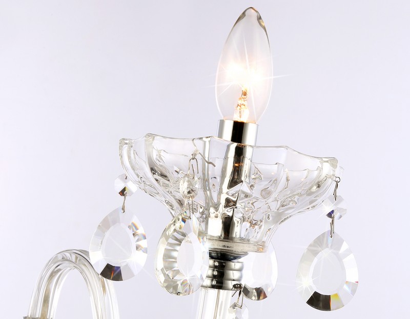 Настенный классический светильник с хрусталем Ambrella Light TR4911 Настенный классический светильник с хрусталем Ambrella Light TR4911