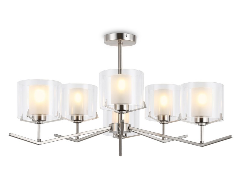 Люстра со стеклянными плафонами на штанге Ambrella Light LH57002