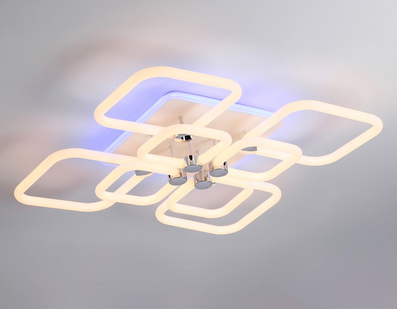 Светодиодный потолочный светильник с подсветкой Ambrella Light FA3866 Светодиодный потолочный светильник с подсветкой Ambrella Light FA3866