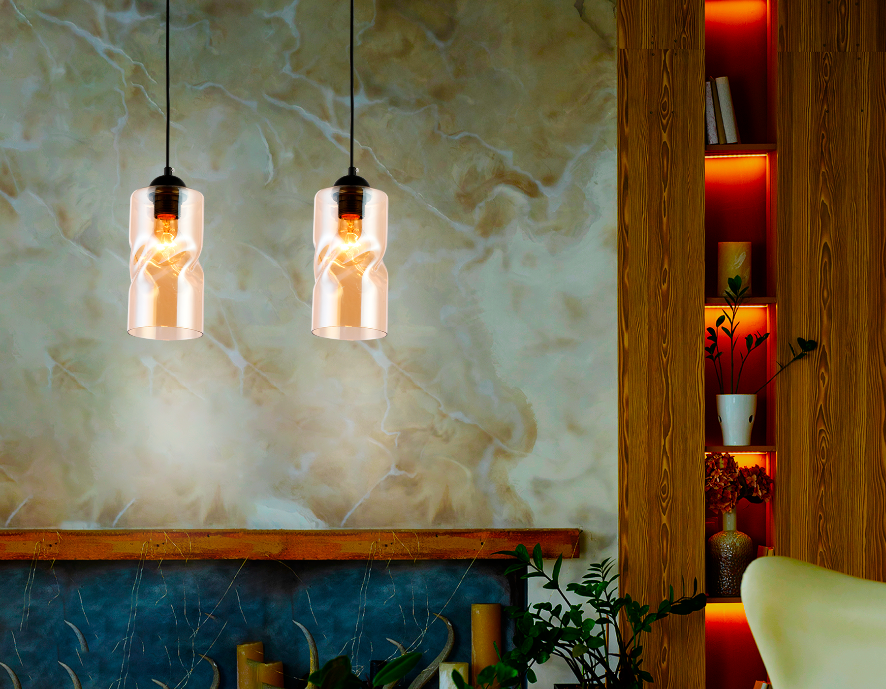 Подвесной светильник Ambrella Light TR3555 Подвесной светильник Ambrella Light TR3555