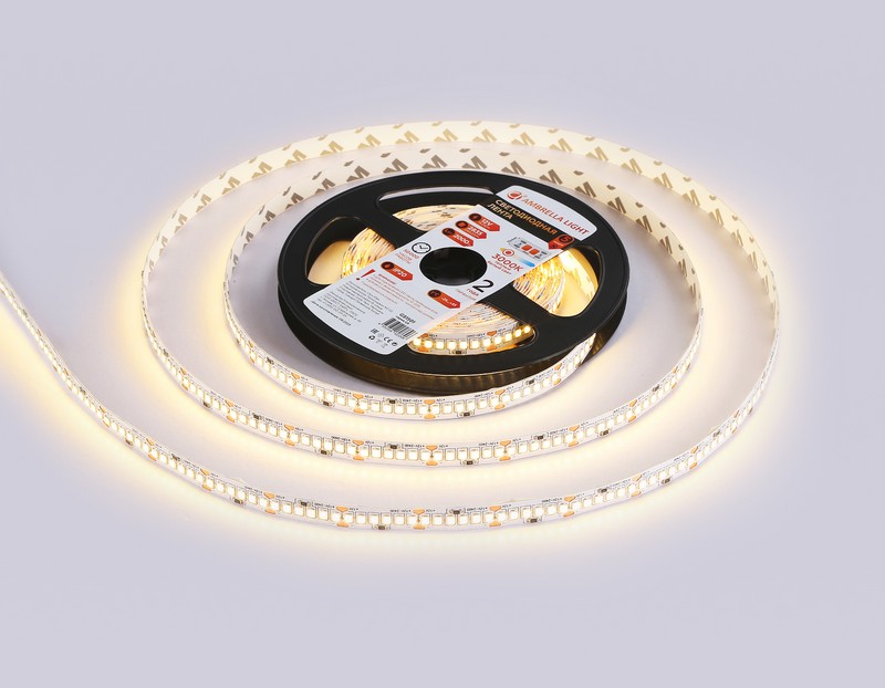 Светодиодная лента Ambrella Light GS1501 2835 240Led /19.2W m/12V IP20 3000K 5m/кратность резки 25mm Ambrella Light GS1501 Светодиодная лента Ambrella Light GS1501 2835 240Led /19.2W m/12V IP20 3000K 5m/кратность резки 25mm Ambrella Light GS1501