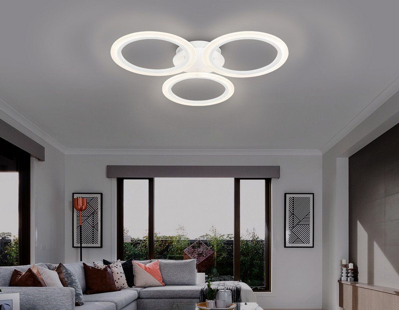 Потолочный светодиодный светильник с пультом Ambrella Light FA4052 Потолочный светодиодный светильник с пультом Ambrella Light FA4052