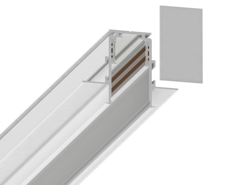 Заглушка для встраиваемого магнитного шинопровода Magnetic 48V (2шт) Ambrella Light GL3607 Заглушка для встраиваемого магнитного шинопровода Magnetic 48V (2шт) Ambrella Light GL3607