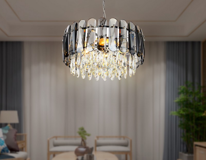 Подвесная хрустальная люстра Ambrella Light TR5069 Подвесная хрустальная люстра Ambrella Light TR5069