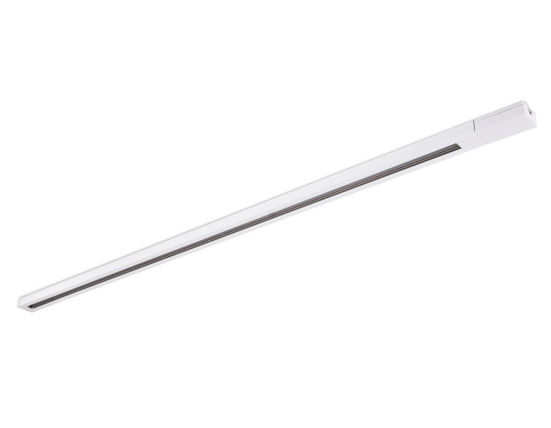 Трековый шинопровод однофазный 3м, с сетевым вводом и заглушкой Ambrella Light GL7012