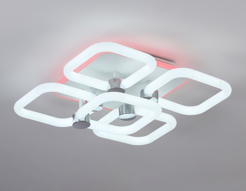 Светодиодный потолочный светильник с подсветкой Ambrella Light FA3861 Светодиодный потолочный светильник с подсветкой Ambrella Light FA3861
