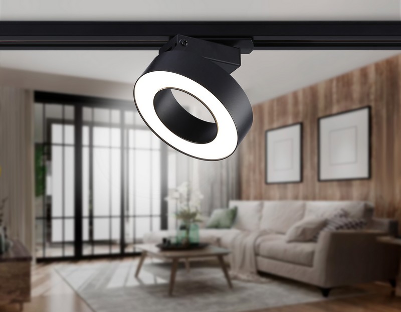 Трековый однофазный светодиодный светильник Ambrella Light GL6868 Трековый однофазный светодиодный светильник Ambrella Light GL6868
