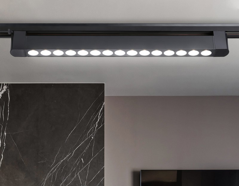 Трековый однофазный светодиодный светильник Ambrella Light GL6715 Трековый однофазный светодиодный светильник Ambrella Light GL6715
