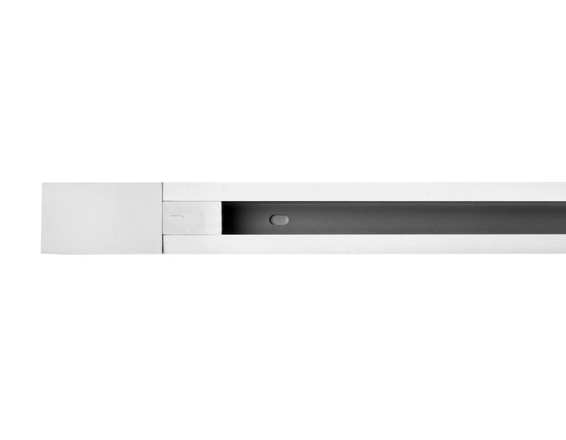 Трековый шинопровод однофазный 3м, с сетевым вводом и заглушкой Ambrella Light GL7012 Трековый шинопровод однофазный 3м, с сетевым вводом и заглушкой Ambrella Light GL7012