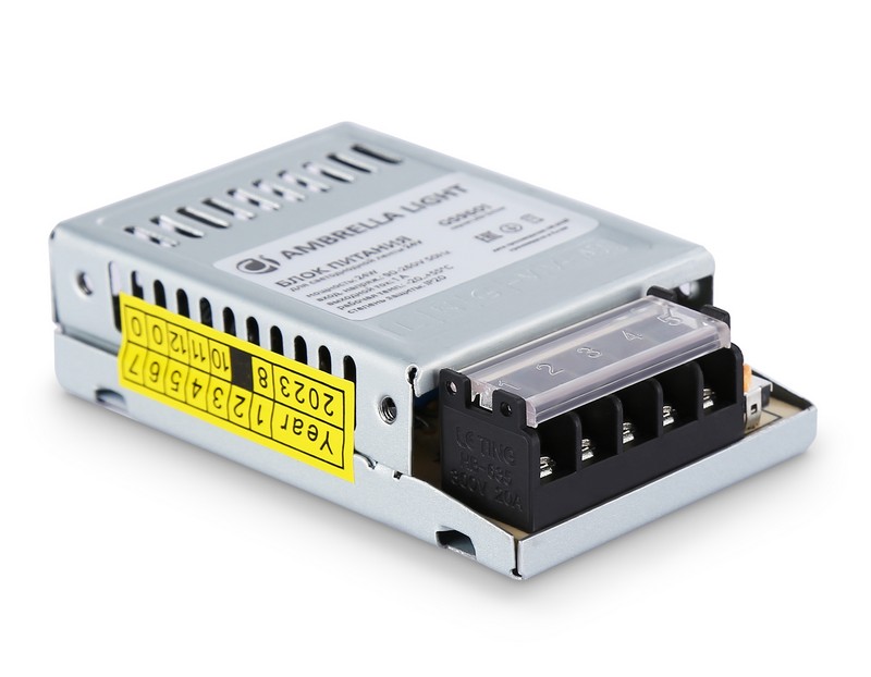 Блок питания для светодиодной ленты 24V 24W 1A IP20 90-260V 79*48*22 GS9601 Ambrella Light GS9601