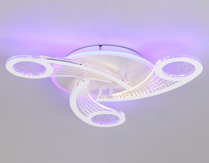 Потолочный светодиодный светильник с пультом Ambrella Light FA4475 Потолочный светодиодный светильник с пультом Ambrella Light FA4475