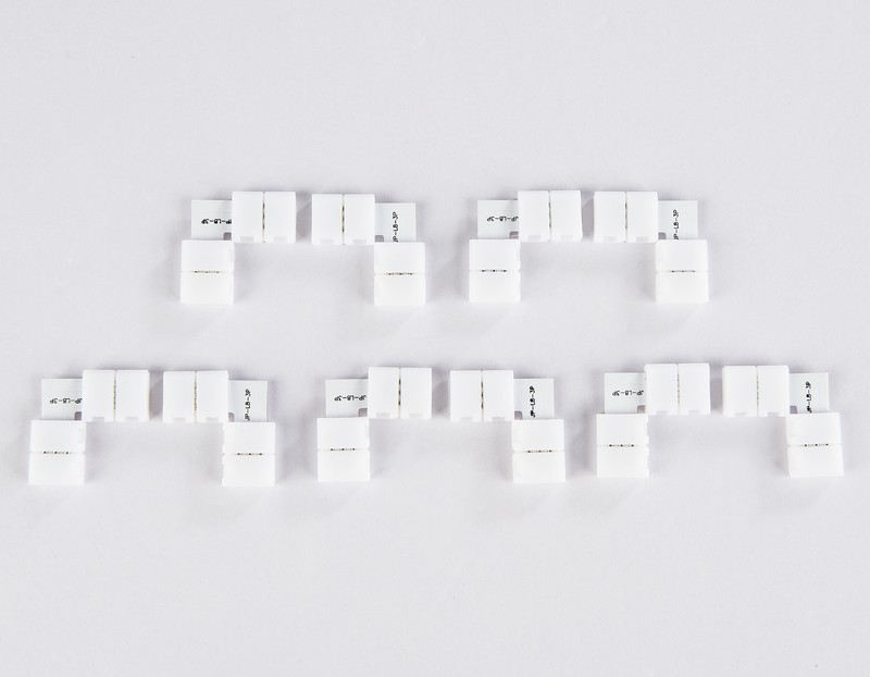 Соединитель угловой L для светодиодной ленты 2835 12/24V (3 конт.) GS6601 (10шт) Ambrella Light GS6601 Соединитель угловой L для светодиодной ленты 2835 12/24V (3 конт.) GS6601 (10шт) Ambrella Light GS6601