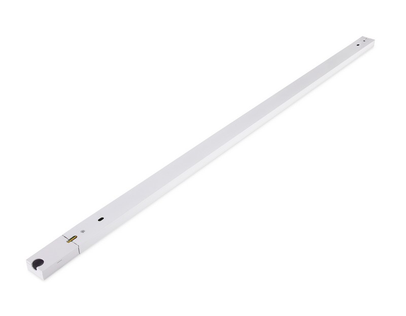 Трековый шинопровод однофазный 3м, с сетевым вводом и заглушкой Ambrella Light GL7012 Трековый шинопровод однофазный 3м, с сетевым вводом и заглушкой Ambrella Light GL7012