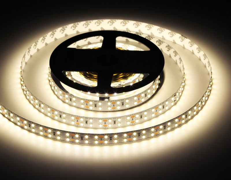 Светодиодная лента двухрядная Ambrella Light GS3602 2835 204Led /20W m/ 24V IP20 4500K 5m Ambrella Light GS3602 Светодиодная лента двухрядная Ambrella Light GS3602 2835 204Led /20W m/ 24V IP20 4500K 5m Ambrella Light GS3602