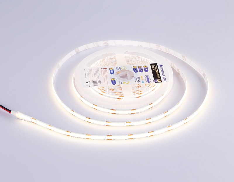 Светодиодная лента Ambrella Light GS2602 COB 320Led /10W m/ 12V IP20 4500K 5m Ambrella Light GS2602 Светодиодная лента Ambrella Light GS2602 COB 320Led /10W m/ 12V IP20 4500K 5m Ambrella Light GS2602