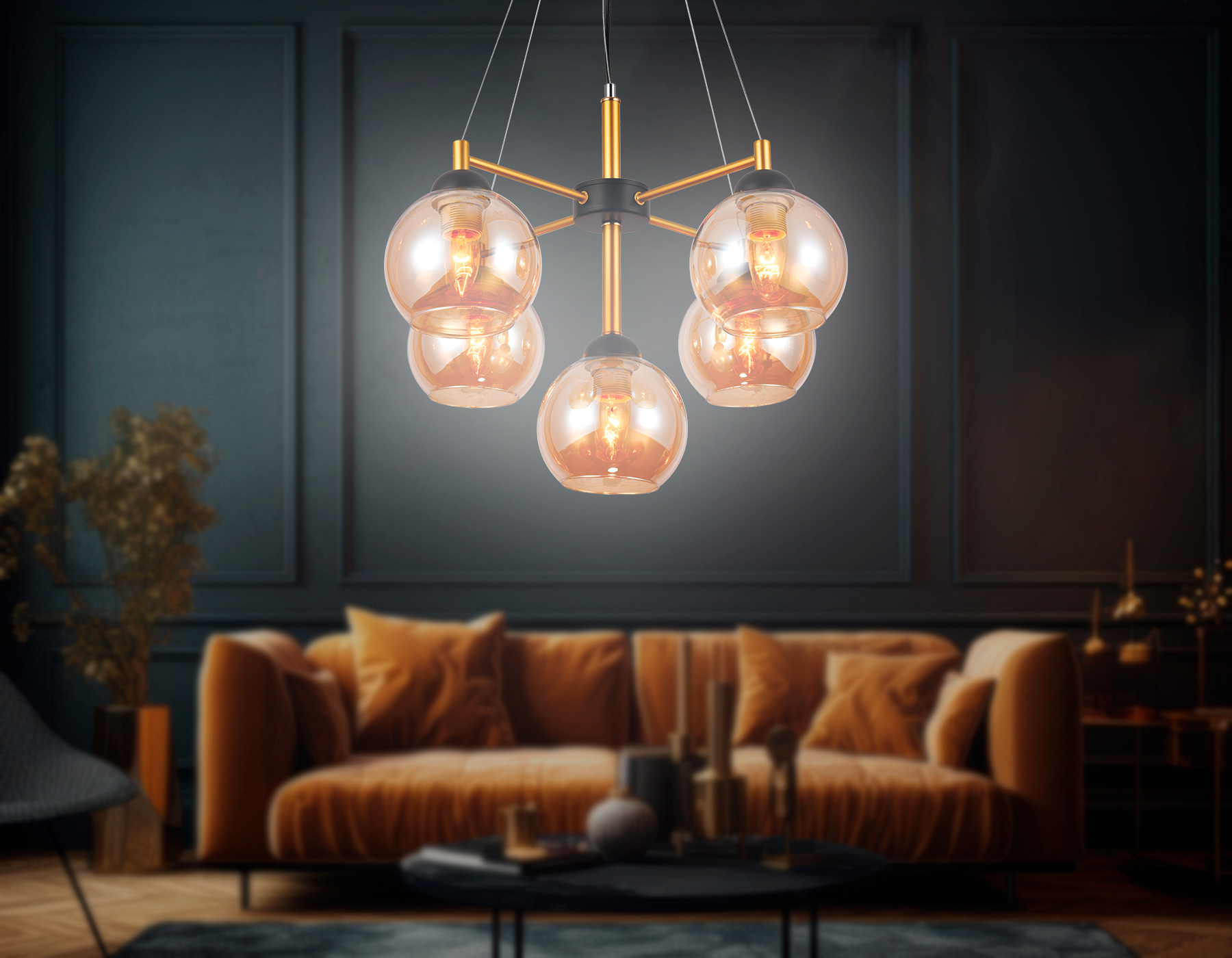 Подвесная люстра Ambrella Light TR9026 Подвесная люстра Ambrella Light TR9026