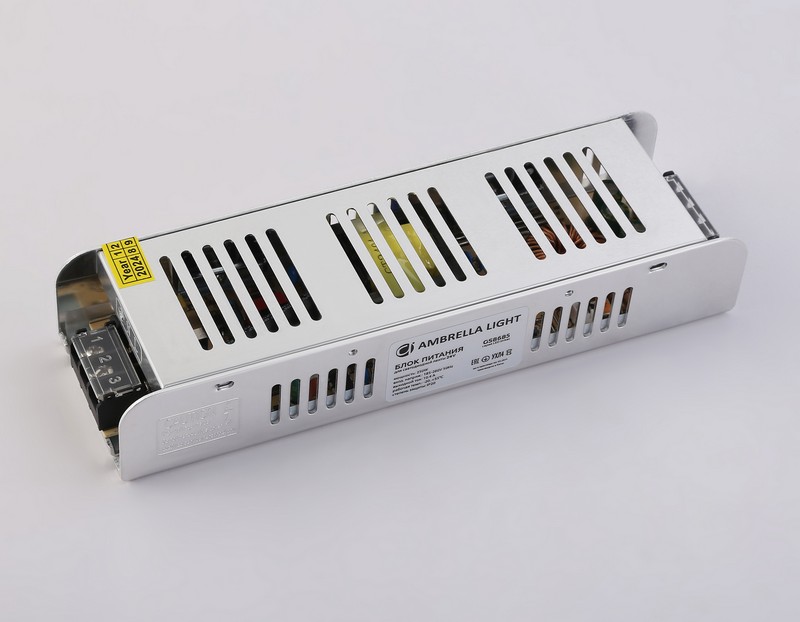 Блок питания с EMC для светодиодной ленты 24V 250W 10,4A IP20 185-260V 223*67*40 GS8685 Ambrella Light GS8685 Блок питания с EMC для светодиодной ленты 24V 250W 10,4A IP20 185-260V 223*67*40 GS8685 Ambrella Light GS8685
