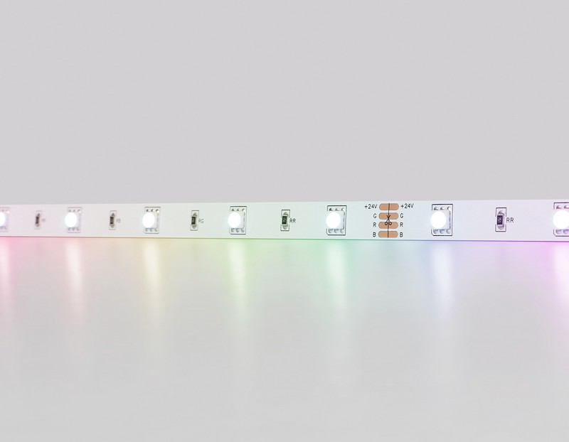 Светодиодная лента RGB Ambrella Light GS4301 5050 30Led /7.2W m/ 24V IP20 RGB 5m Ambrella Light GS4301