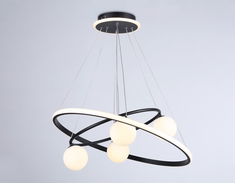 Подвесной светодиодный светильник со сменной лампой и с пультом управления Ambrella Light FL66323 Подвесной светодиодный светильник со сменной лампой и с пультом управления Ambrella Light FL66323