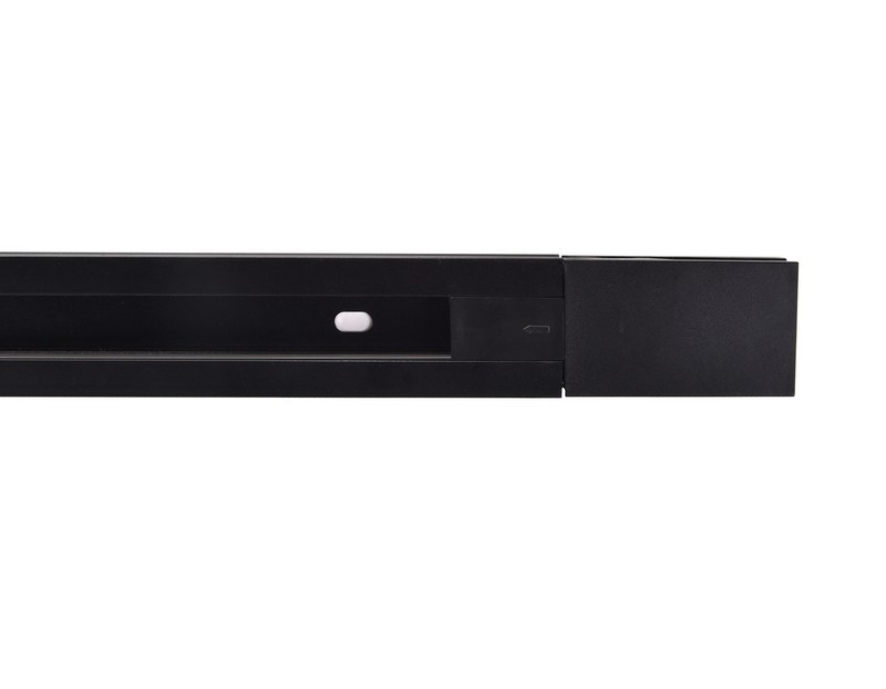 Трековый шинопровод однофазный 3м, с сетевым вводом и заглушкой Ambrella Light GL7013