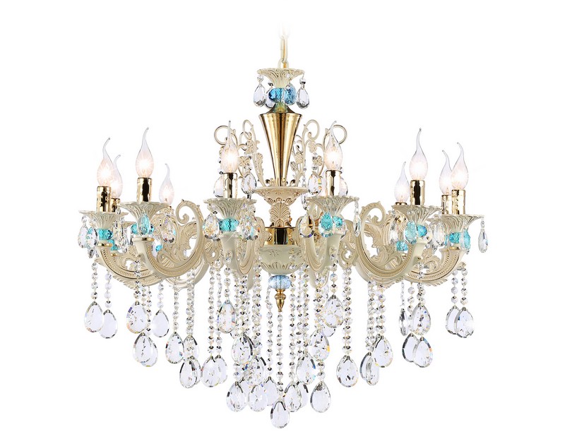 Подвесная люстра с хрусталем Ambrella Light TR4929