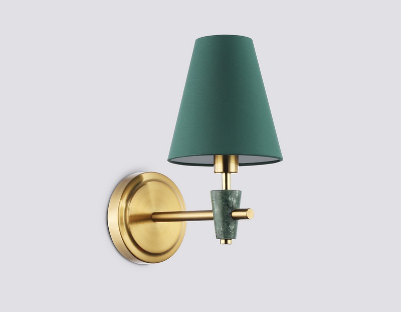Настенный светильник с абажуром и мрамором Ambrella Light LH75055