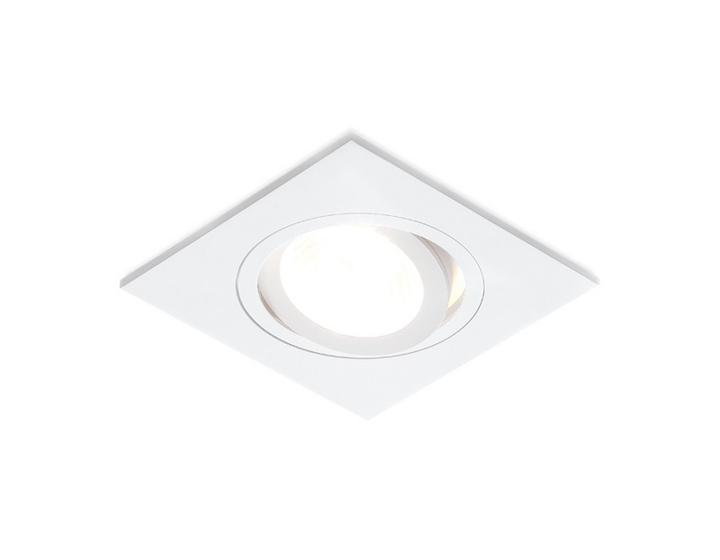 Встраиваемый точечный светильник MR16 с поворотным механизмом Ambrella Light A601 W