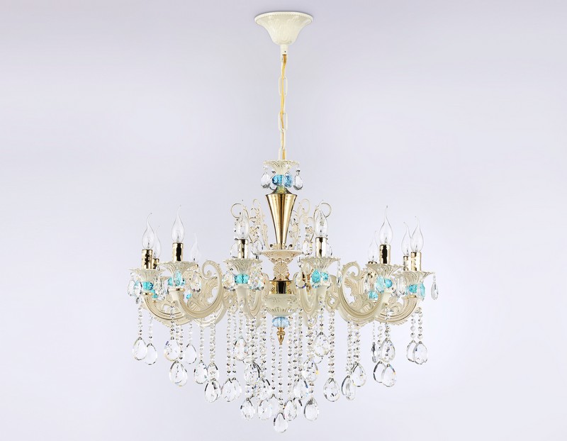 Подвесная люстра с хрусталем Ambrella Light TR4929 Подвесная люстра с хрусталем Ambrella Light TR4929