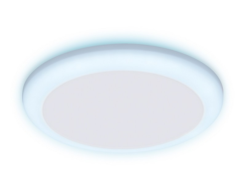 Встраиваемый cветодиодный светильник с регулируемым крепежом и подсветкой Ambrella Light DCR312 Встраиваемый cветодиодный светильник с регулируемым крепежом и подсветкой Ambrella Light DCR312