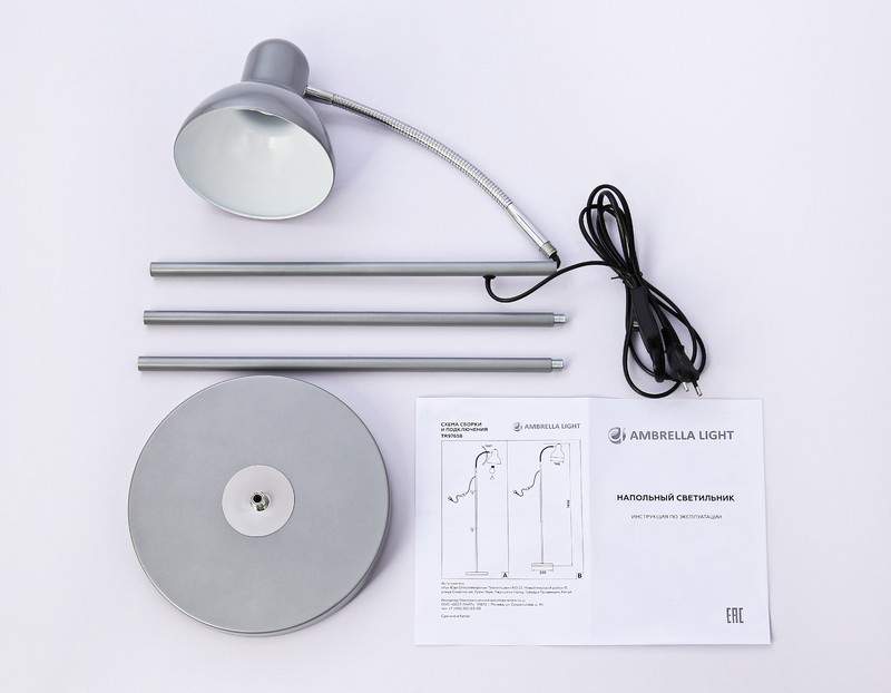 Светильник напольный с выключателем на проводе Ambrella Light TR97658