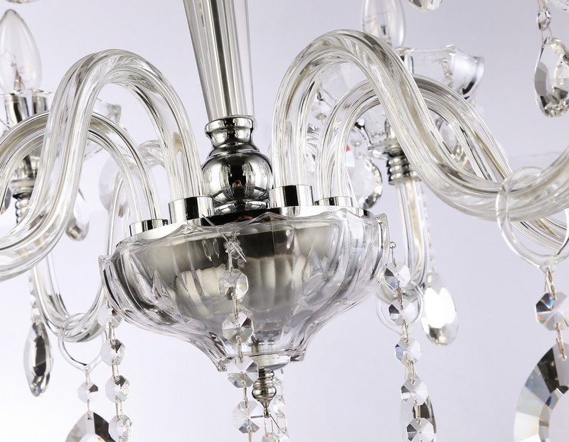 Подвесная классическая люстра с хрусталем Ambrella Light TR4900 Подвесная классическая люстра с хрусталем Ambrella Light TR4900