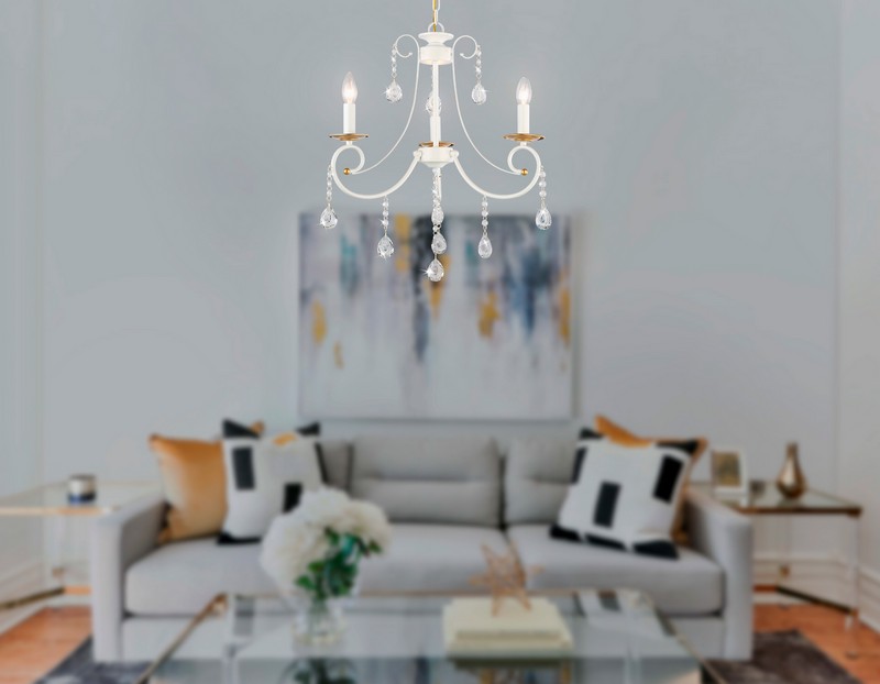 Подвесная люстра с хрусталем Ambrella Light TR4915 Подвесная люстра с хрусталем Ambrella Light TR4915