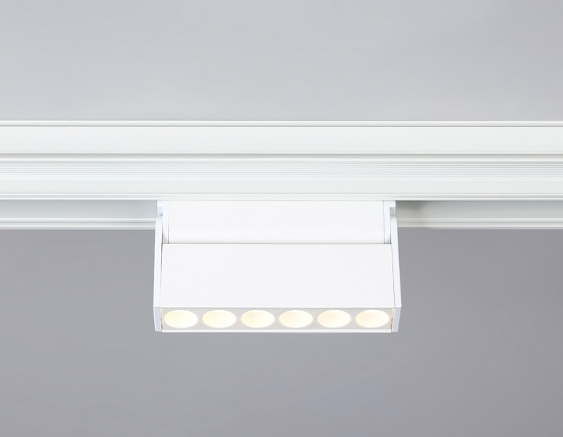 Светильник светодиодный трековый поворотный для шинопровода Magnetic Ambrella Light GL4038 Светильник светодиодный трековый поворотный для шинопровода Magnetic Ambrella Light GL4038
