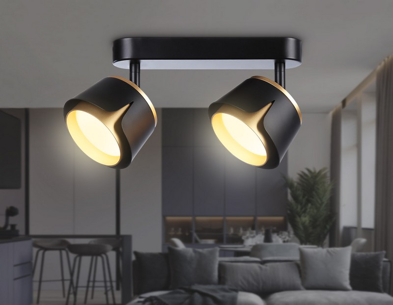 Настенно-потолочный поворотный спот со сменной лампой GX53 Ambrella Light TN71231 Настенно-потолочный поворотный спот со сменной лампой GX53 Ambrella Light TN71231