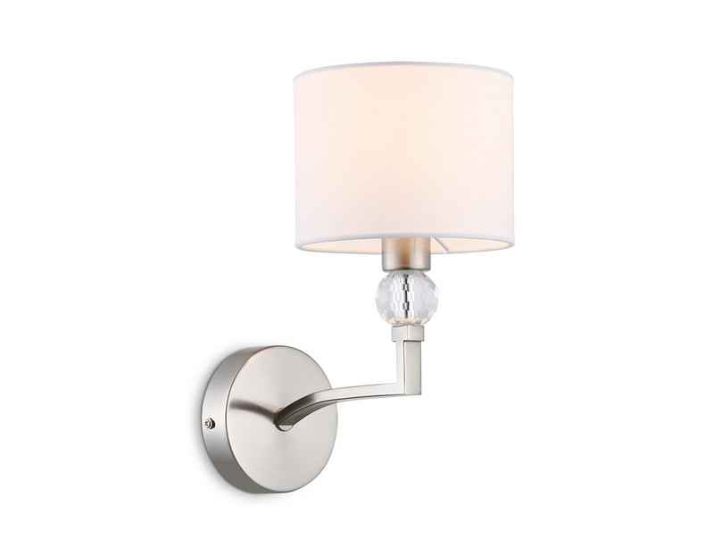 Настенный светильник с абажуром и хрусталем Ambrella Light LH71125