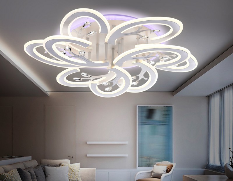 Потолочный светодиодный светильник с пультом Ambrella Light FA513 Потолочный светодиодный светильник с пультом Ambrella Light FA513