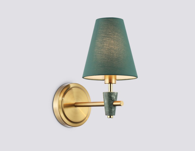Настенный светильник с абажуром и мрамором Ambrella Light LH75055