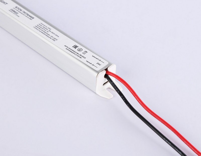 Блок питания ультратонкий для светодиодной ленты 24V 24W 1A IP20 185-260V 172*18*18 GS8622 Ambrella Light GS8622 Блок питания ультратонкий для светодиодной ленты 24V 24W 1A IP20 185-260V 172*18*18 GS8622 Ambrella Light GS8622