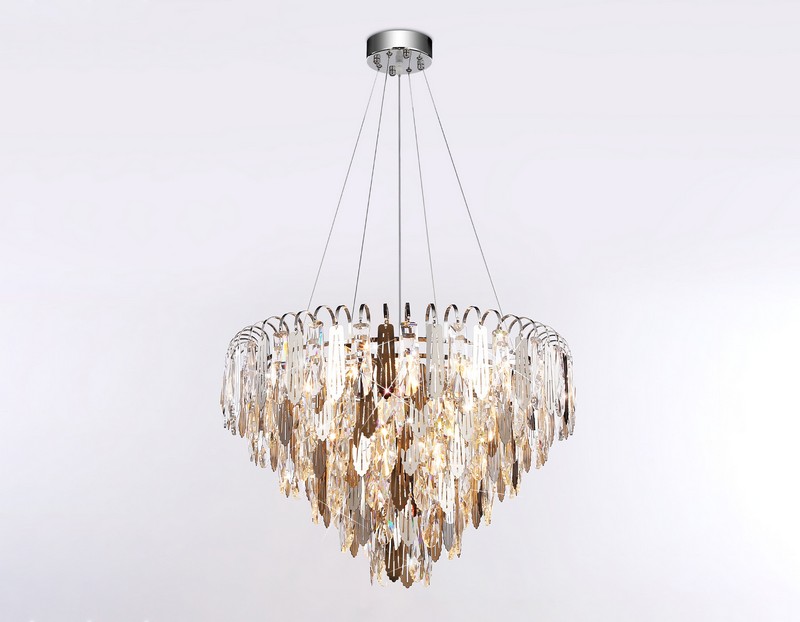 Подвесная люстра с хрусталем Ambrella Light TR5257 Подвесная люстра с хрусталем Ambrella Light TR5257