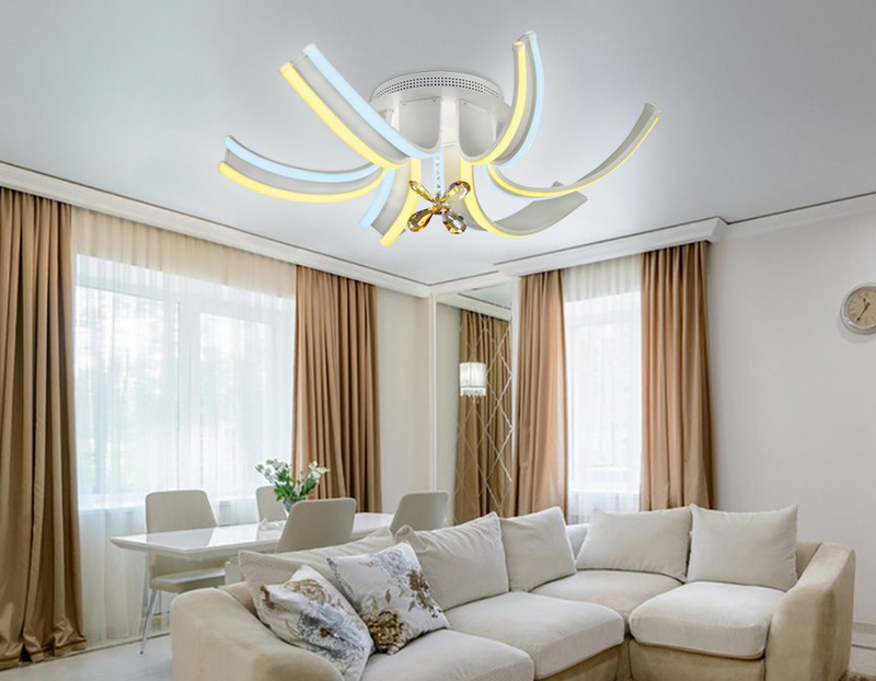 Потолочный светодиодный светильник с пультом Ambrella Light FL146