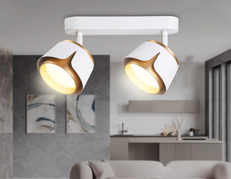 Настенно-потолочный поворотный спот со сменной лампой GX53 Ambrella Light TN71229 Настенно-потолочный поворотный спот со сменной лампой GX53 Ambrella Light TN71229