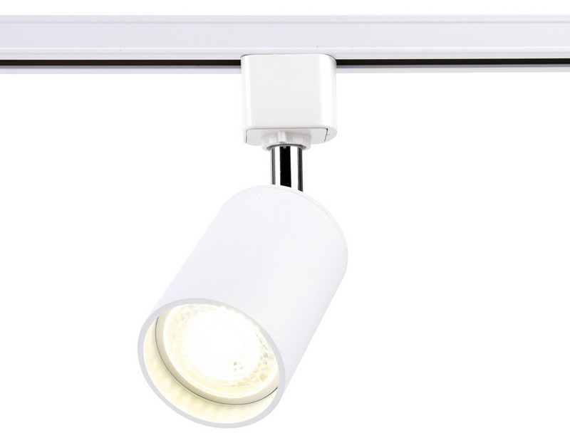 Трековый однофазный светильник со сменной лампой Ambrella Light GL5121