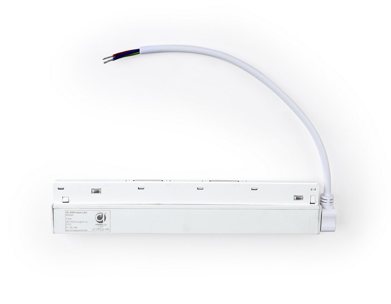 Блок питания внутренний с вводом питания для шинопровода Magnetic Ambrella Light GL3650